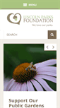 Mobile Screenshot of lincolnparks.org